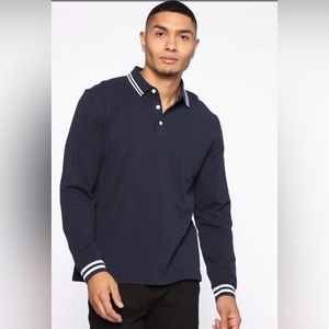 NovaMen-Wilson Long Sleeve Polo